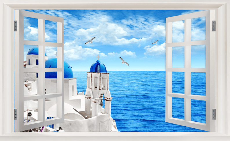 Window Coast Church Wallpaper AJ Wallpaper