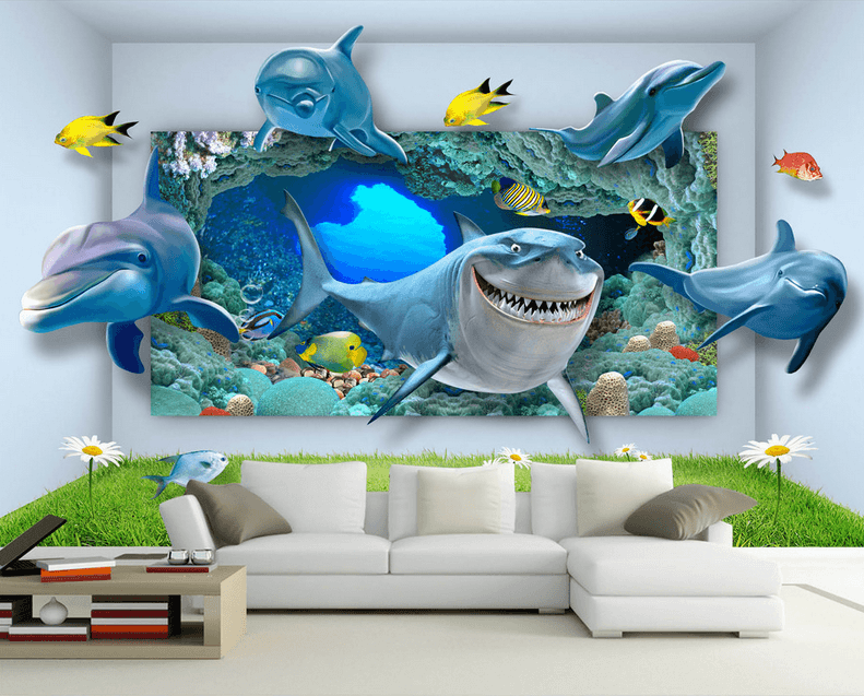 Funny Shark Wallpaper AJ Wallpaper 2