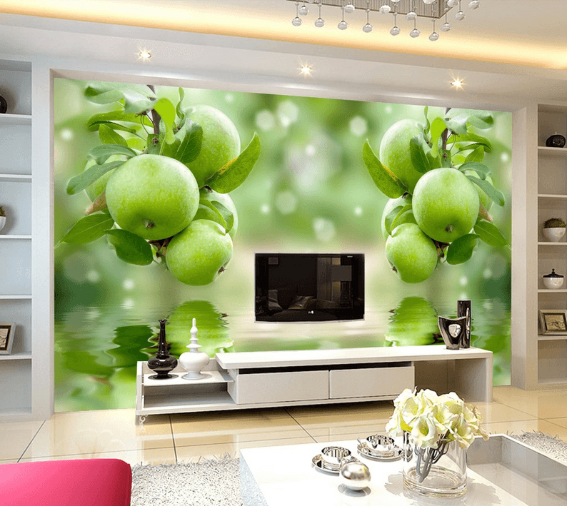 Fresh Green Apples Wallpaper AJ Wallpaper