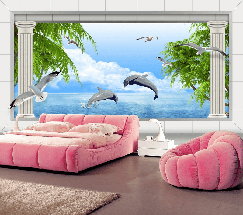 Modern Ocean Scenery Wallpaper AJ Wallpaper