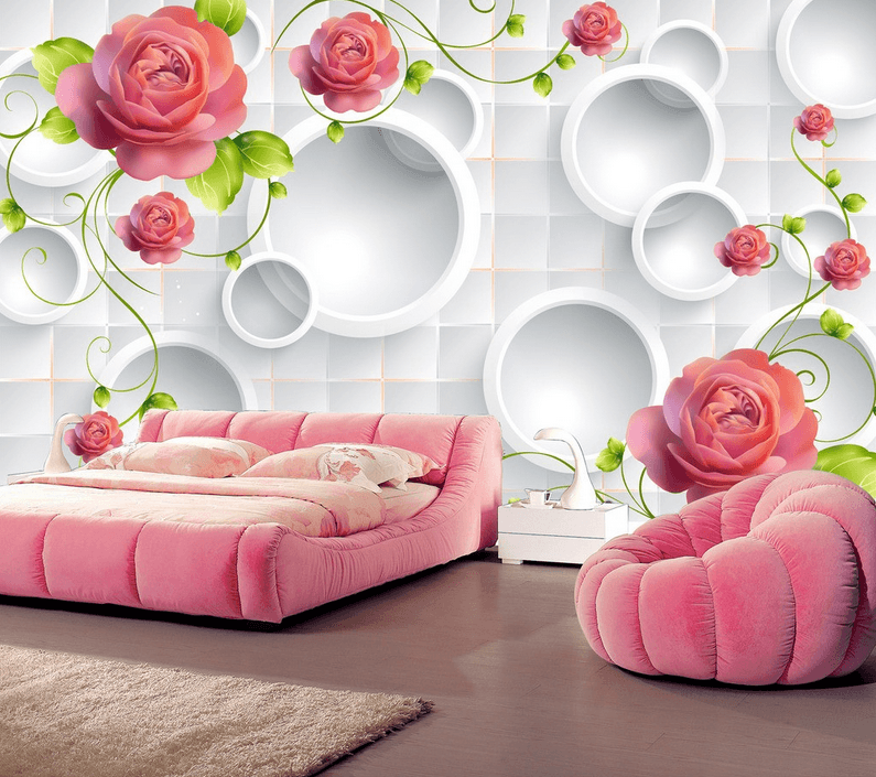 Fashion Patterns And Flowers Wallpaper AJ Wallpaper