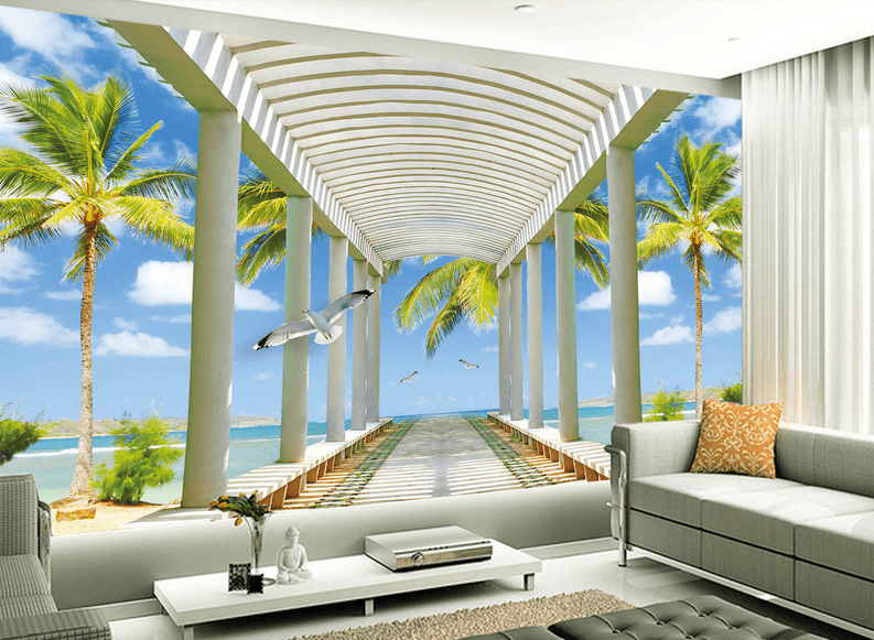 Corridor Lake Scenery Wallpaper AJ Wallpaper 2