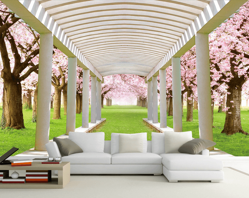 Garden Corridor Wallpaper AJ Wallpaper 2