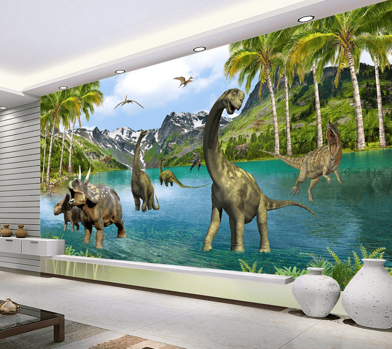 Lovely Dinosaurs Wallpaper AJ Wallpaper 2