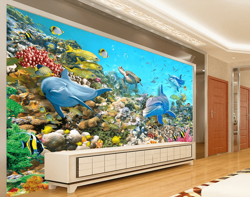 Corals And Fishes Wallpaper AJ Wallpaper 2