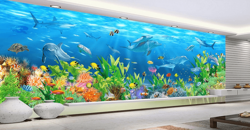 Bright Sea Bottom Wallpaper AJ Wallpaper 2