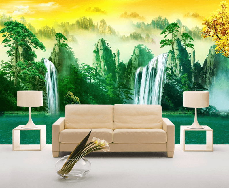 Waterfalls Wallpaper AJ Wallpaper