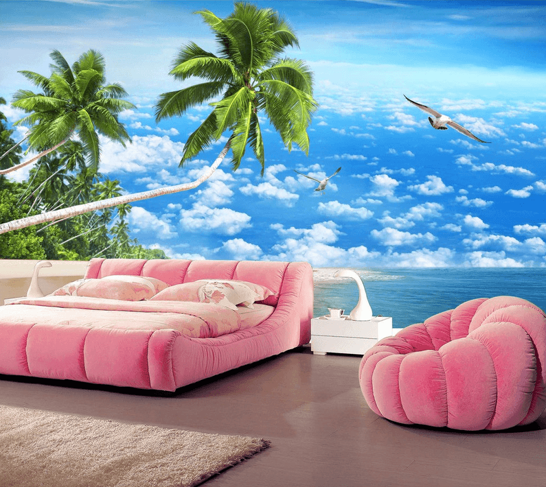 Romantic Sky And Beach Wallpaper AJ Wallpaper