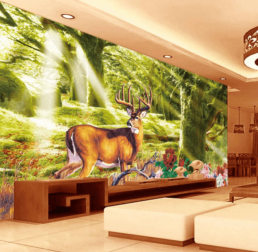 Forest Elk Wallpaper AJ Wallpaper