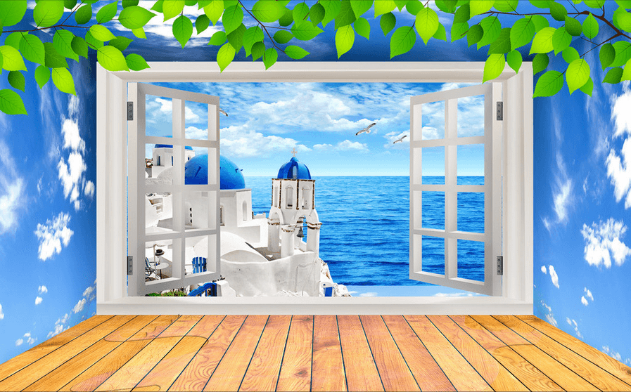 Modern Coast Church Wallpaper AJ Wallpaper