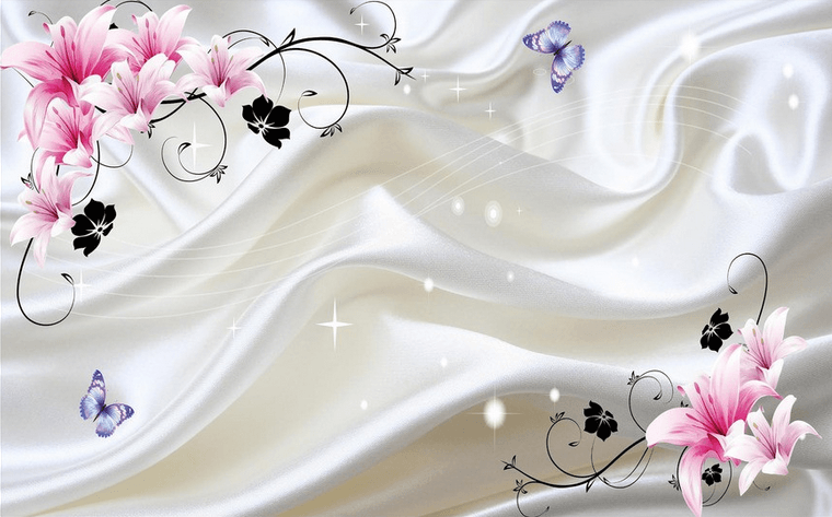 Luxurious Satins Wallpaper AJ Wallpaper