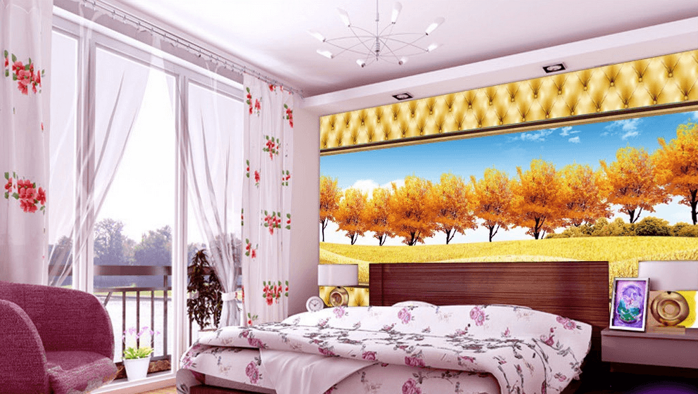 Farmlands And Trees Wallpaper AJ Wallpaper