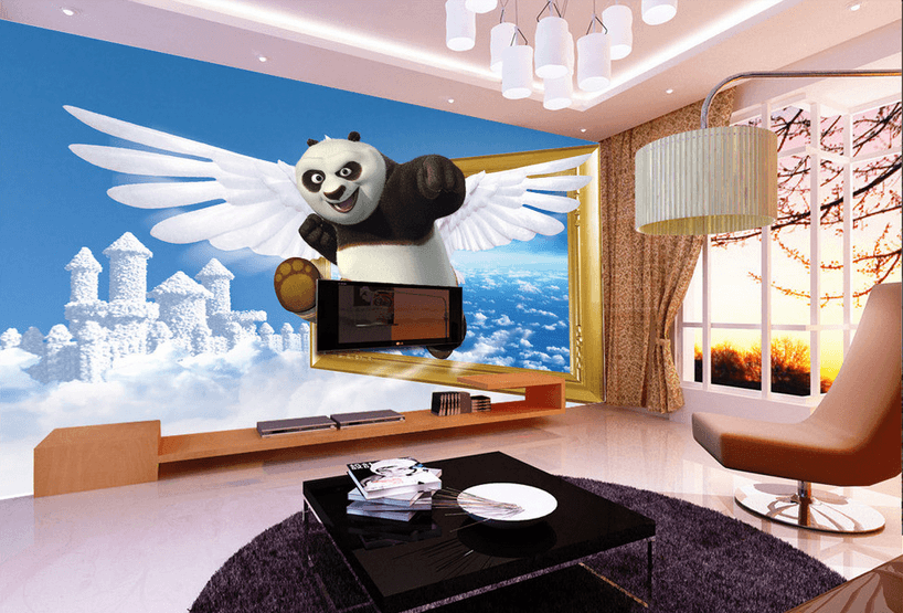 Flying Panda Wallpaper AJ Wallpaper