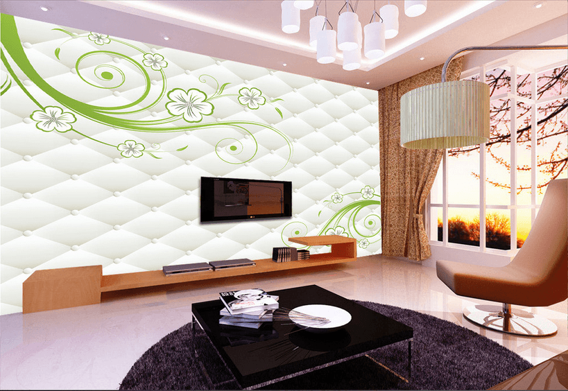 Fresh Flowers Patterns Wallpaper AJ Wallpaper