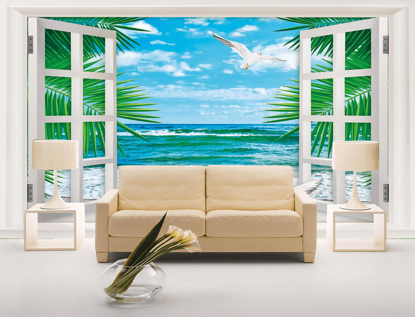 Window Pure Scenery Wallpaper AJ Wallpaper