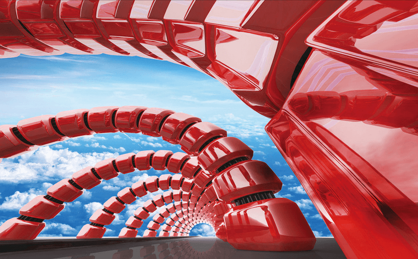 Red Arches Wallpaper AJ Wallpaper