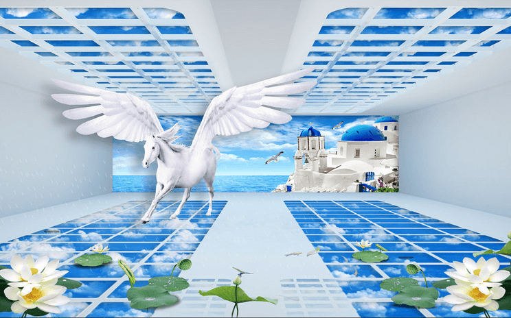 Beautiful Flying Horse Wallpaper AJ Wallpaper