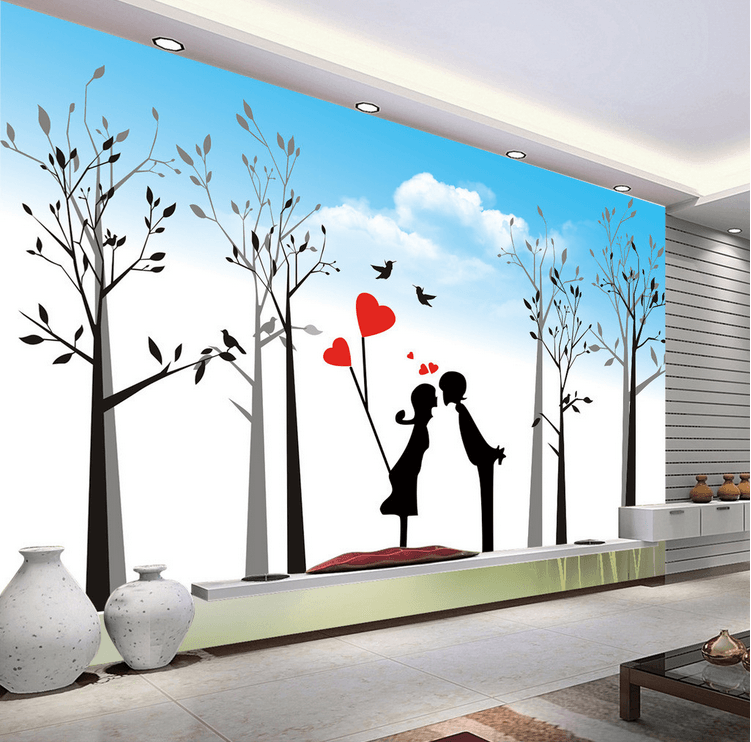 Lovely Lovers Wallpaper AJ Wallpaper