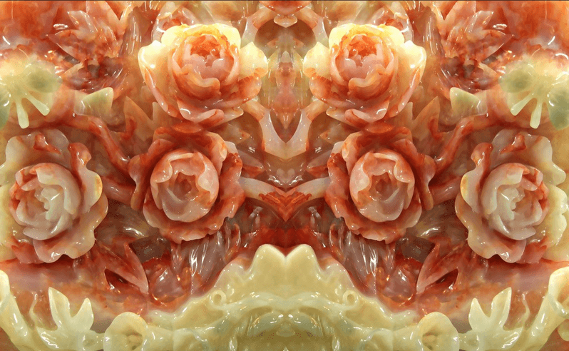 Luxurious Jade Flowers Wallpaper AJ Wallpaper