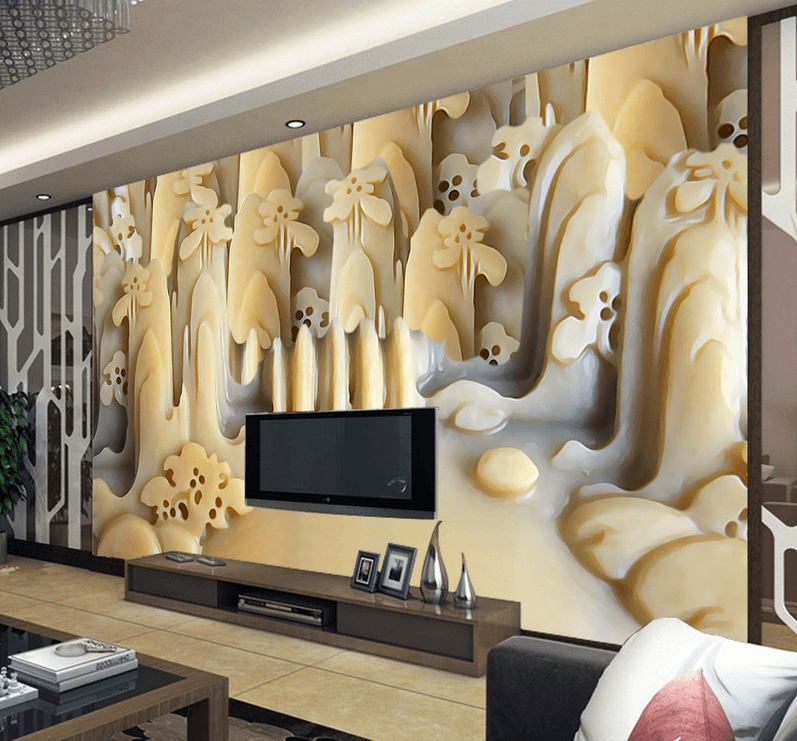 Abstract Jade Carving Wallpaper AJ Wallpaper