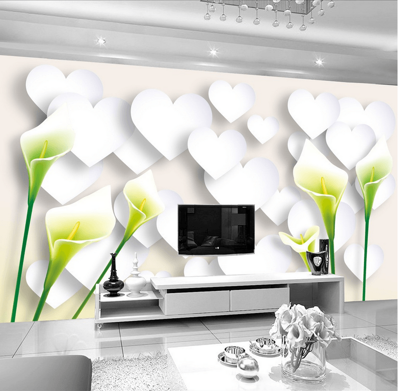 Heart Shapes Wallpaper AJ Wallpaper