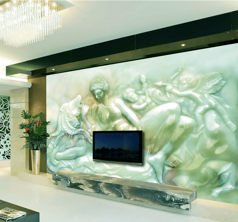 Luxury Jade Carving Wallpaper AJ Wallpaper