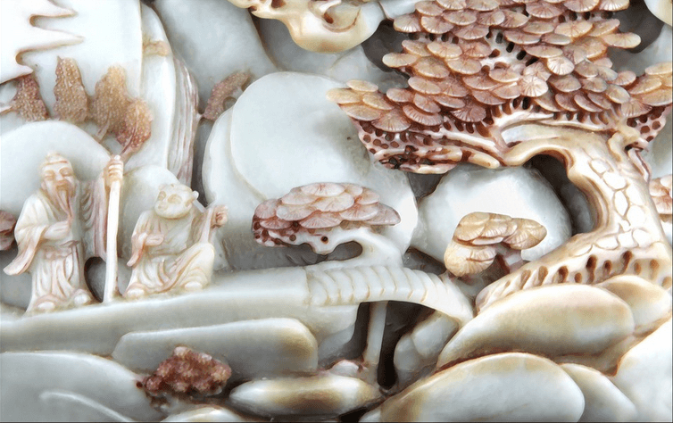 Graceful Jade Carving Wallpaper AJ Wallpaper