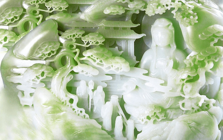 Jade Carving Bodhisattva Wallpaper AJ Wallpaper