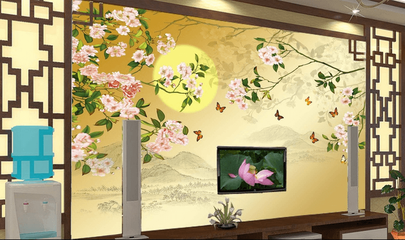 Branches And Butterflies Wallpaper AJ Wallpaper