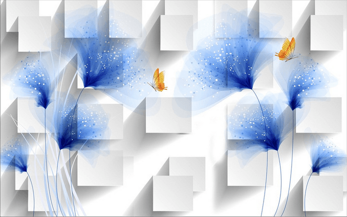 Square Patterns Wallpaper AJ Wallpaper