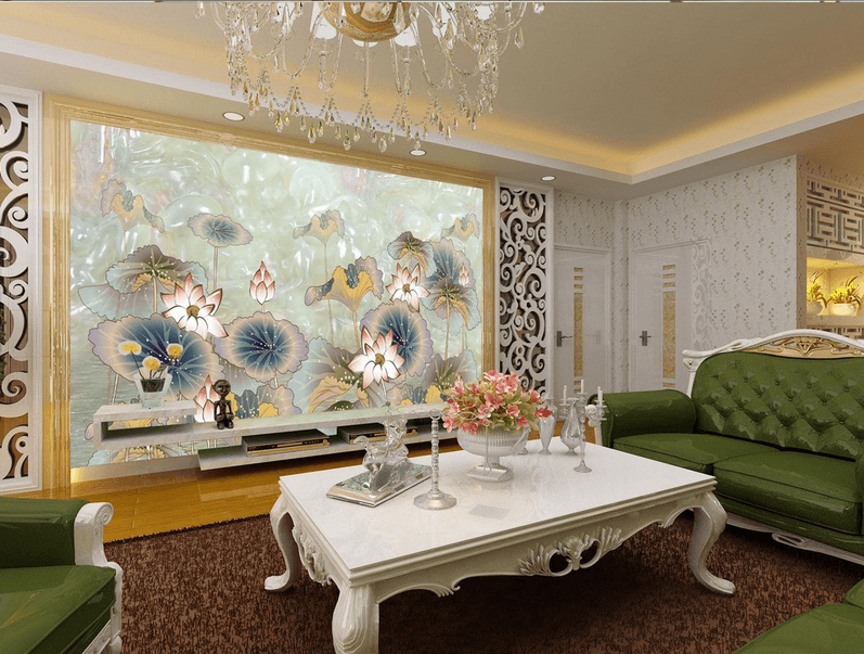 Beautiful Lotus Pond Wallpaper AJ Wallpaper