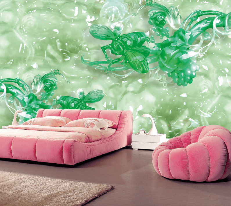 Jade Carving Cicadas Wallpaper AJ Wallpaper