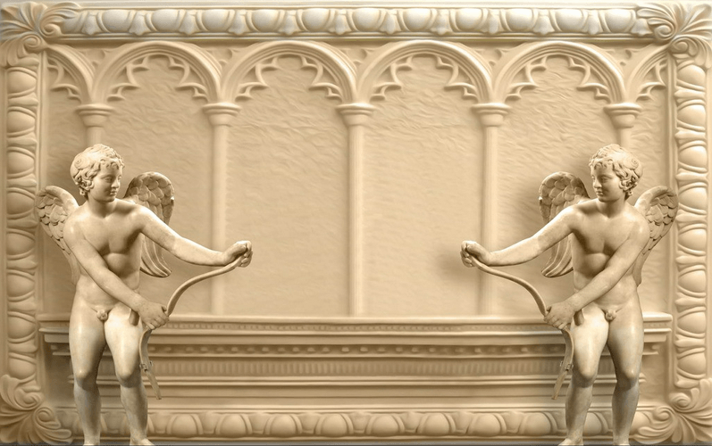 Angels Statues Wallpaper AJ Wallpaper