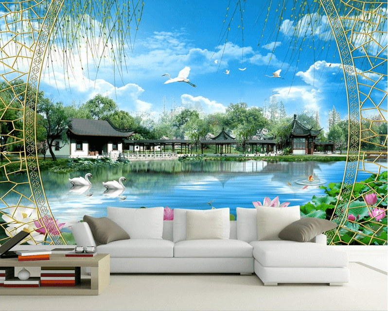 Lake Views Wallpaper AJ Wallpaper