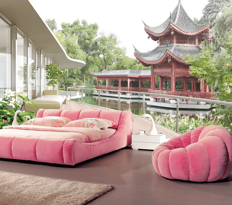 Balcony And Pavilion Wallpaper AJ Wallpaper