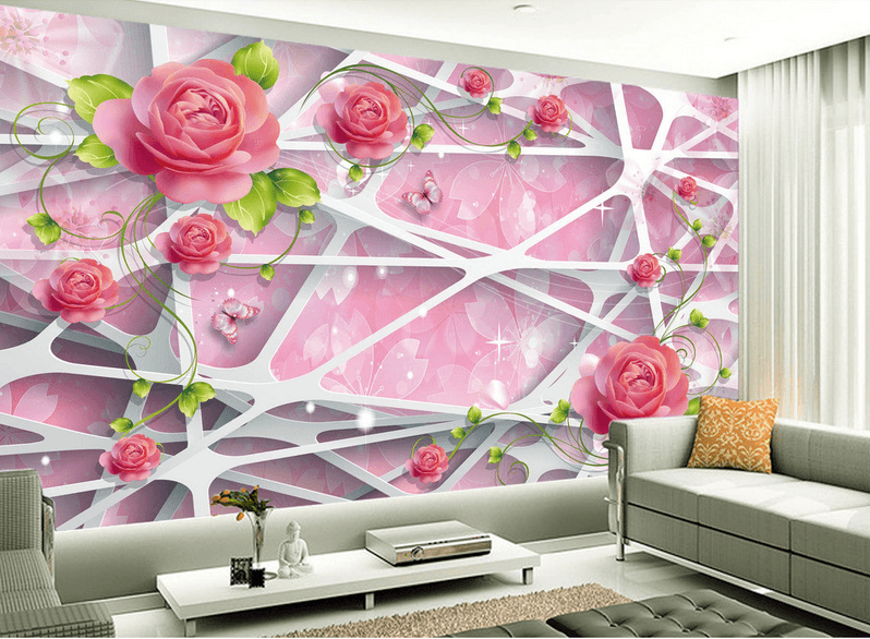 Fashionable Blossoms Wallpaper AJ Wallpaper