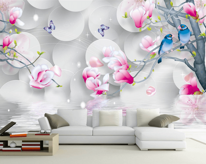 Fresh Blossoms And Animals Wallpaper AJ Wallpaper