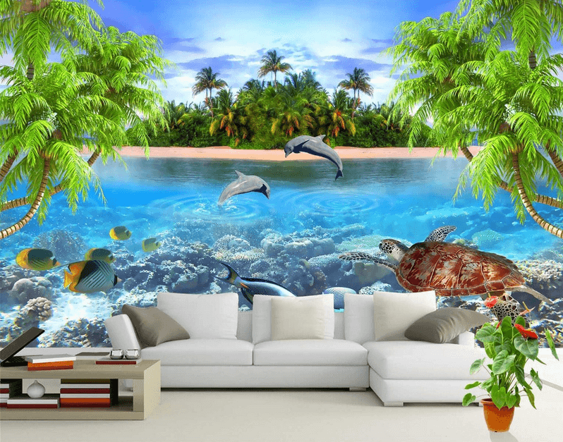 Island Scenery Wallpaper AJ Wallpaper