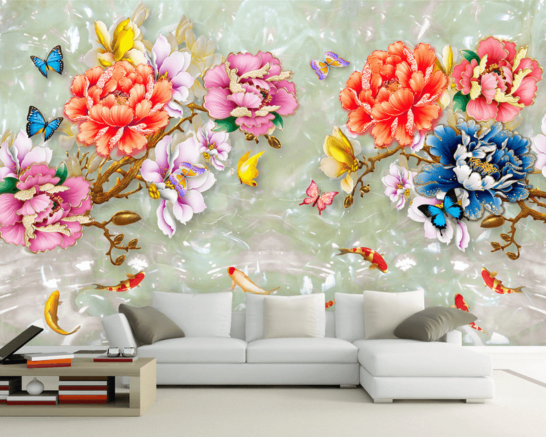 Blossoms And Animals Wallpaper AJ Wallpaper