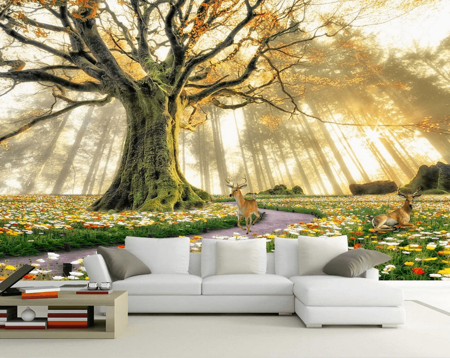 Towering Old Tree Wallpaper AJ Wallpaper