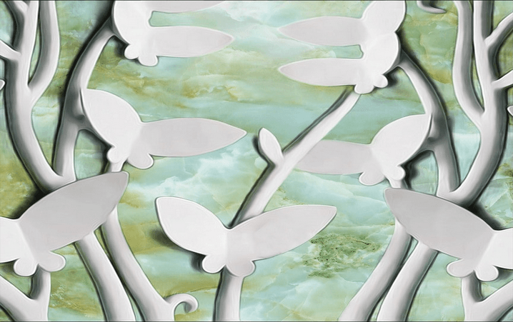 Butterflies Patterns Wallpaper AJ Wallpaper