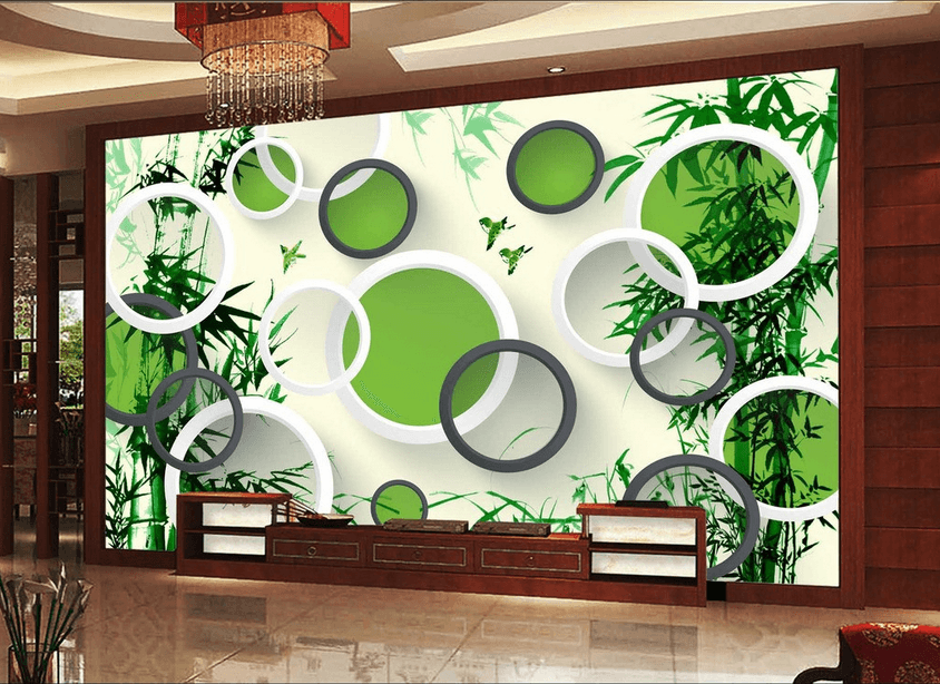 Bamboos And Birds Wallpaper AJ Wallpaper