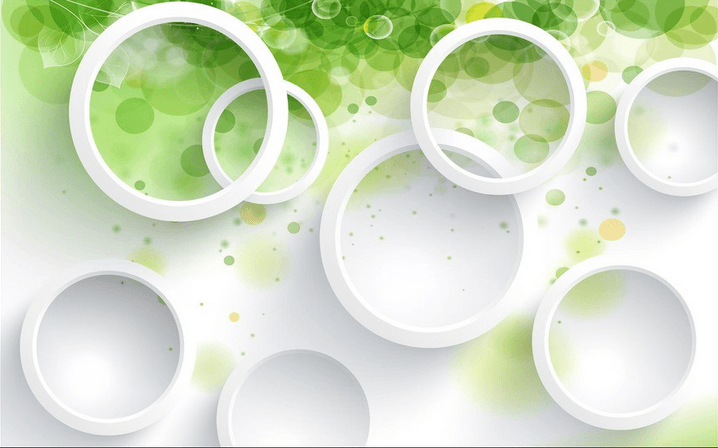 Fresh Circles Wallpaper AJ Wallpaper