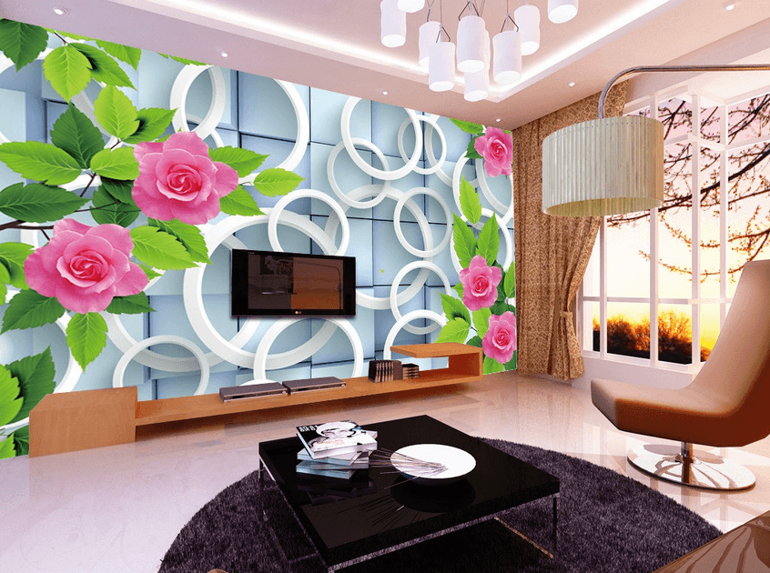 Flowers And Patterns Wallpaper AJ Wallpaper