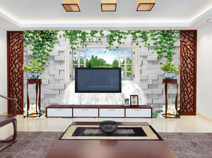 Window Landscape Wallpaper AJ Wallpaper