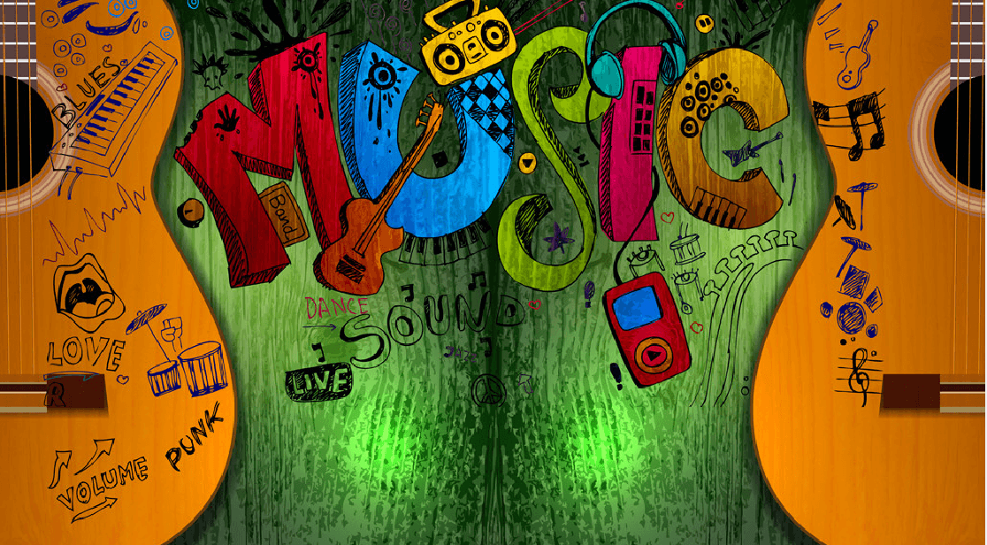 Music Elements Wallpaper AJ Wallpaper 2