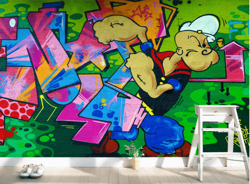 3D Strong Cartoon 161 Wallpaper AJ Wallpaper