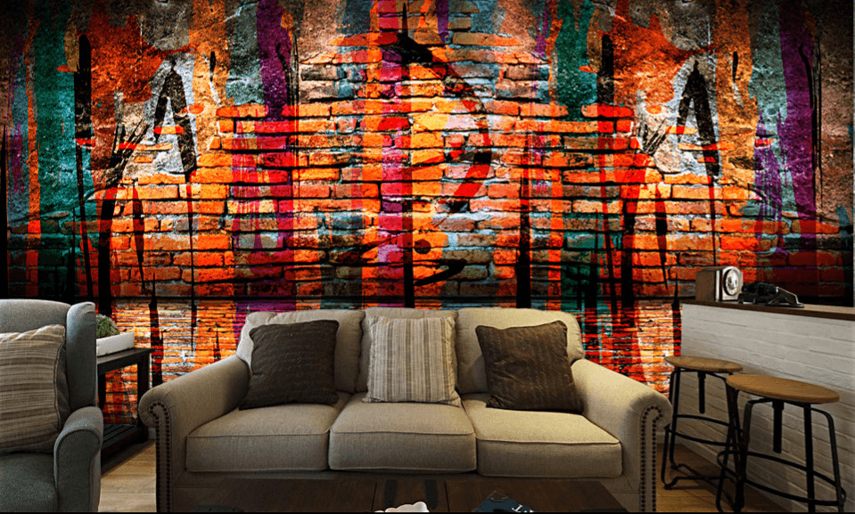 3D Wall Reflection 062 Wallpaper AJ Wallpaper