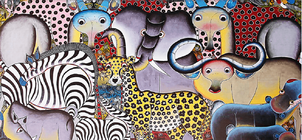 Colorful Animals Wallpaper AJ Wallpaper 2