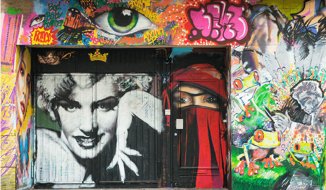 Rich And Colorful Graffiti Wallpaper AJ Wallpaper